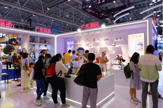 動漫開發(fā)引領(lǐng)潮流，第十九屆深圳文博會廣東館亮點紛呈人氣高漲